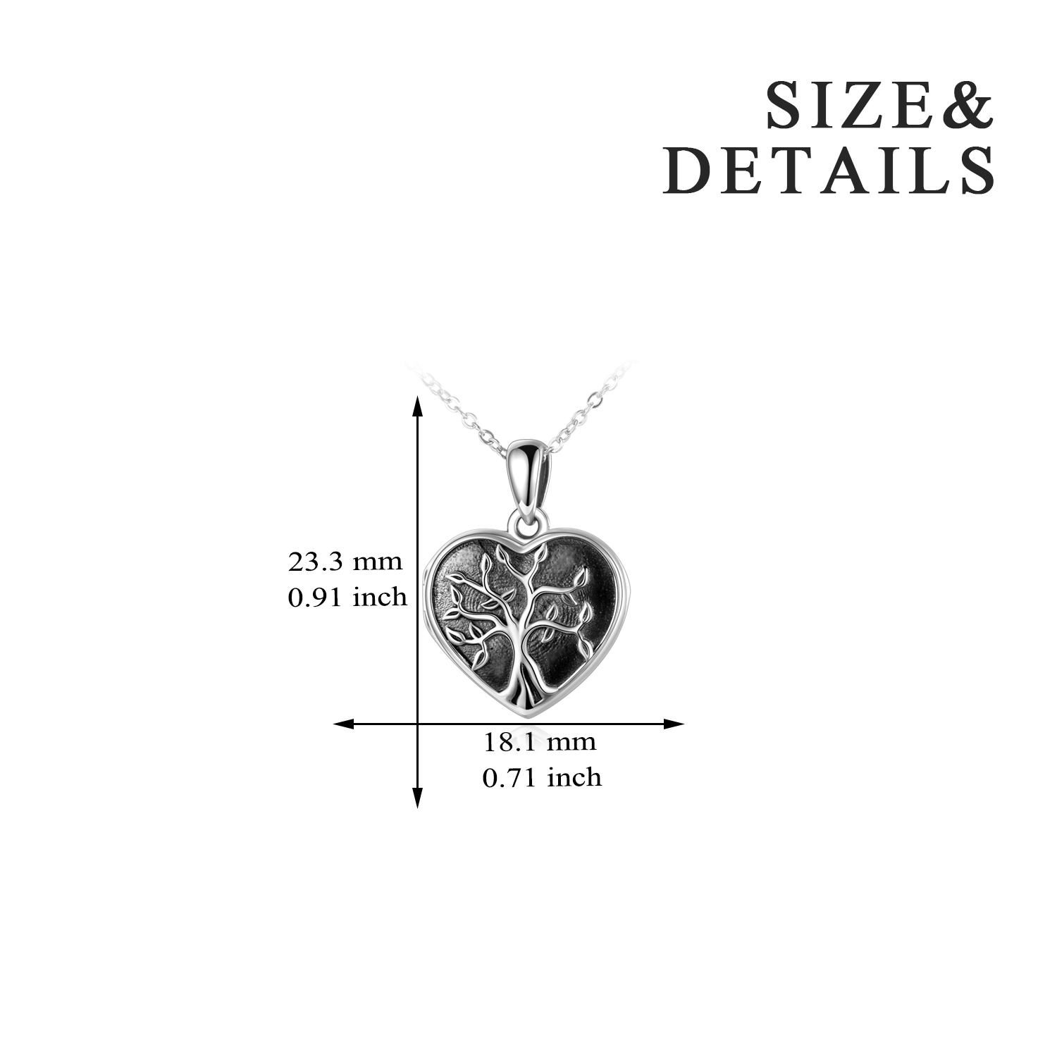 Tree of Life Necklaces Heart Shaped  photo Pendant Family Locket Necklaces that Hold Pictures  Engraved  I Love You Forever