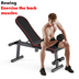 Multifunctional Adjustable Supine Board Fitness Equipment Folding Dumbbell Bench - Minihomy