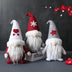 Creative Hooded Faceless Doll Holiday Dwarf Santa Claus Plush Decoration Ornaments - Minihomy