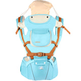 Multifunctional breathable baby carrier ergonomic baby slingshot adjustable belt newborn baby travel strap mother waist back stool - Minihomy