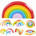 Kids Wooden Blocks Rainbow Wooden Buliding Blocks - Minihomy