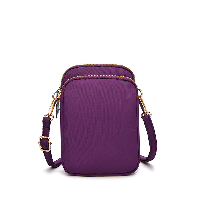 Compact Crossbody Bag with 3 Layers of Pockets - Perfect for Outdoor Daily Use - Minihomy