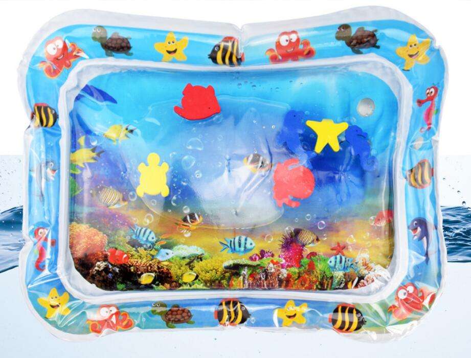 Baby Inflatable Summer Beach Water Mat Fun Activity Play Toys Baby Pillows - Minihomy