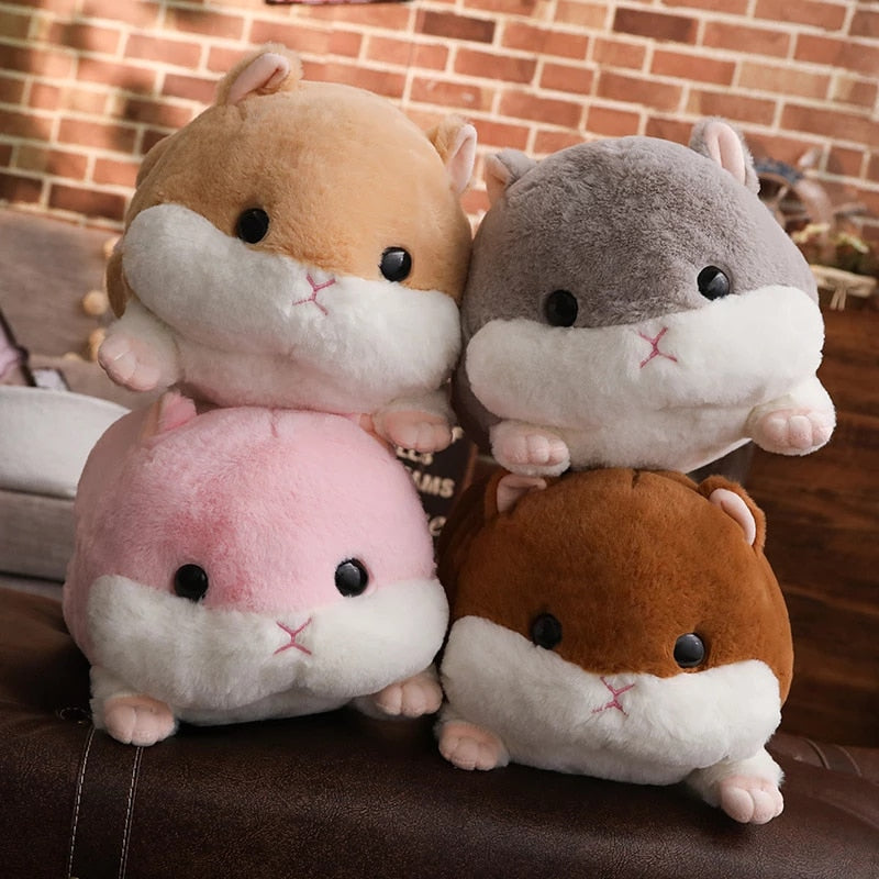 Cute Hamster Pillow Cartoon Hamster Plush Toys - Minihomy