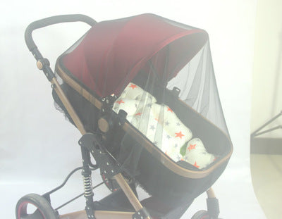 Increase baby stroller nets Baby stroller encryption full cover nets General dustproof and anti-mosquito - Minihomy