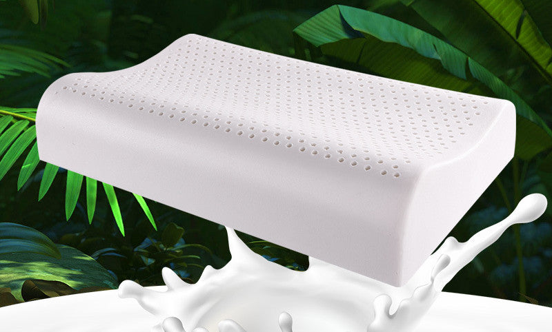 Natural latex pillow pillow for protecting cervical spine - Minihomy