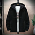 Men's With Velvet Padded Hooded Cardigan - Minihomy