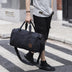 Men's canvas portable travel bag cylinder men's bag lightweight casual cross-border explosion Amazon wish - Minihomy