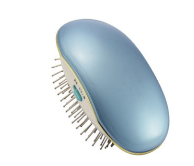 Portable negative ion anti-static straight hair vibration massage comb - Minihomy