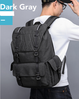 Backpacks Hasp & String Opening Unisex School Backpack for 15.6" Laptop Waterproof Bag - Minihomy