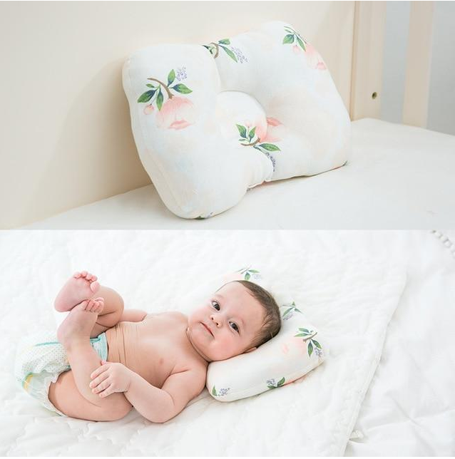 Bedding Baby Kids Pillow Anti Roll Sleeping Pillow Neck Head Baby Pillow - Minihomy