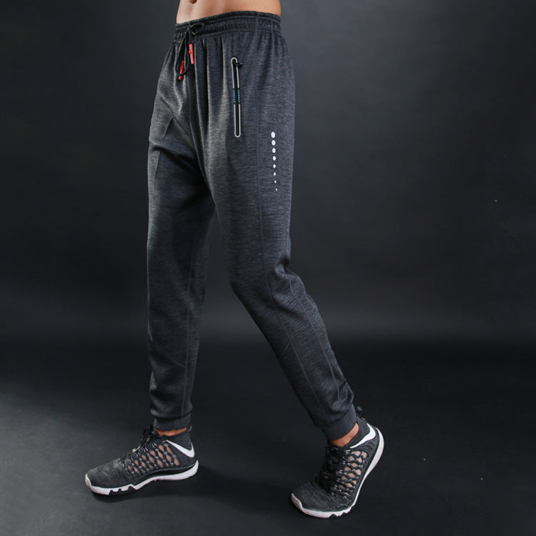 Sports pants men fitness training breathable running all-match