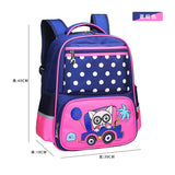 Children's schoolbags, schoolchildren, boys and girls, 1-3-4-6 grade English wind reducing children's backpacker - Minihomy