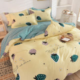 Pillowcase Bed Cover Set Sets Bedding Bedsheet Quilt Duvet - Minihomy