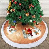 Christmas Tree Bottom Decoration Tree Skirt - Minihomy