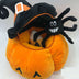 Halloween Hat Pumpkin Pillow Plush Toy - Minihomy