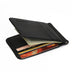 Man of men's wallet short casual embossed wallet ultra-thin mini metal clip PU leather wallet card package. - Minihomy