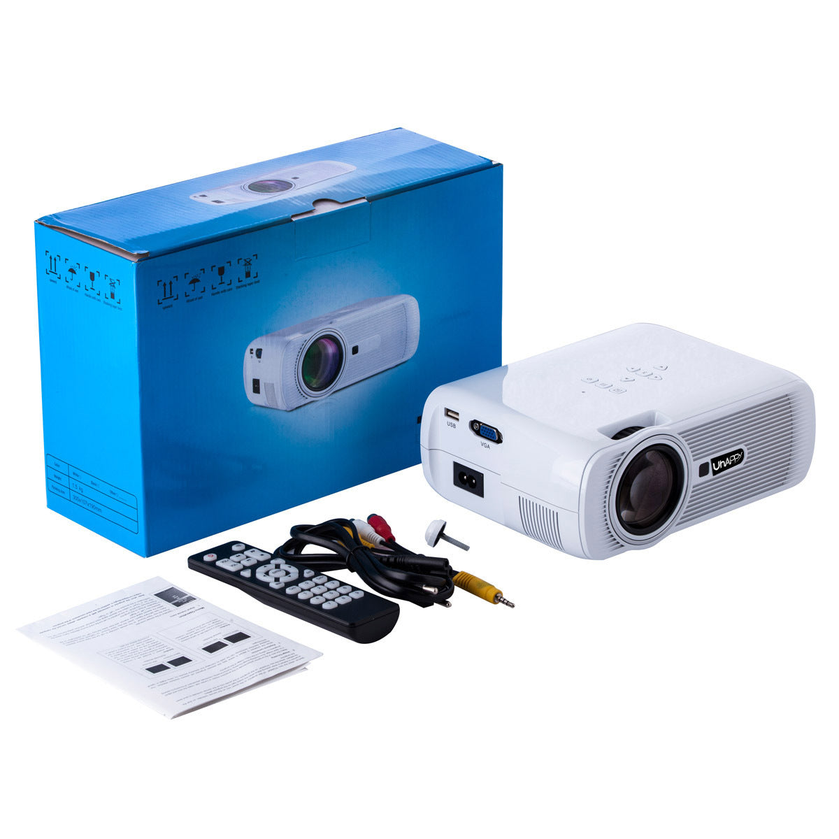 UHAPPY U80 LED mini home projector