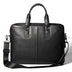 Men's business briefcase real leather three layers of large capacity portable computer Baotou cowhide - Minihomy