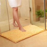 Chenille Absorbent Bathroom Non-slip Floor Mat - Minihomy