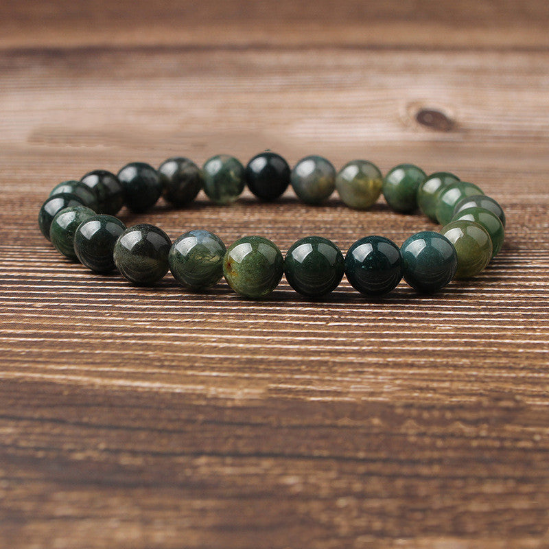 Natural water grass agate bracelet - Minihomy