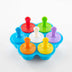 Kitchen Summer Home-Made Ice Cream 7-Hole Silicone Popsicle Multifunctional Ice Tray Mold - Minihomy