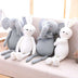 Cute Elephant Bunny Doll Simulation plush Smooth feel High quality fabric toys - Minihomy