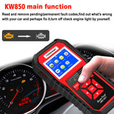 KW850 OBD2 CAN BUS Code Reader car engine fault code detector scanner - Minihomy