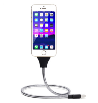 Palm off metal iphone 6 6S data line car bracket charging line - Minihomy