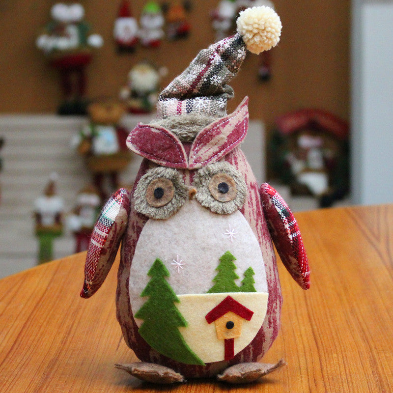 Christmas Doll Owl  Christmas Decorations - Minihomy