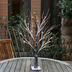 24LED Black Branch Imitation Snow Tree 3AA Battery Box Tree Lamp 45cm/17.71 Inch - Minihomy