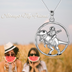 Sterling Silver Sloth Pendant Necklaces Jewelry Dinosaur Necklace