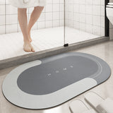 Cushion Bathroom Sliding Door Floor Foot Mat - Minihomy