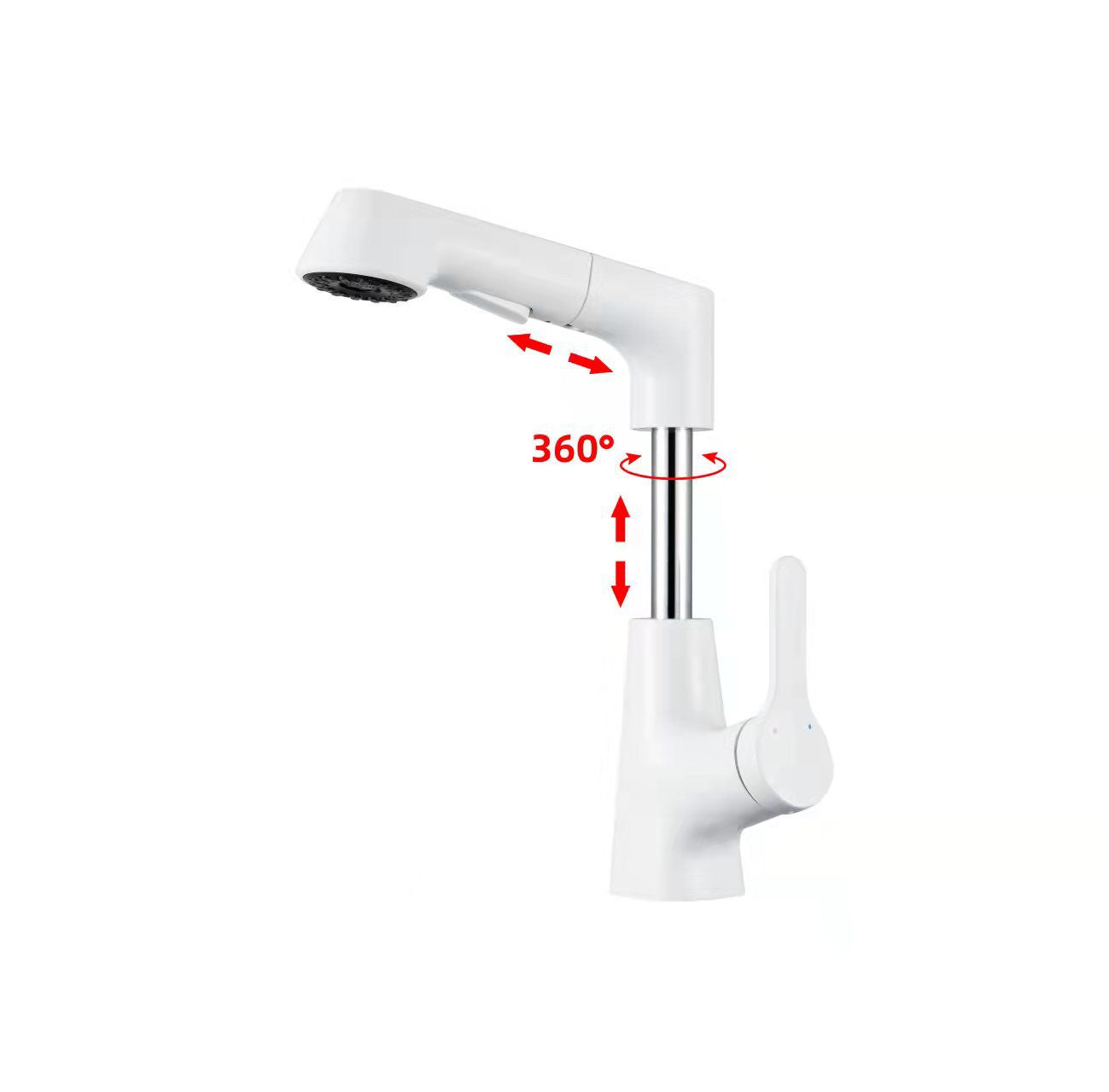 Lifting Cold And Tropical Shower Telescopic Mixing Faucet - Minihomy