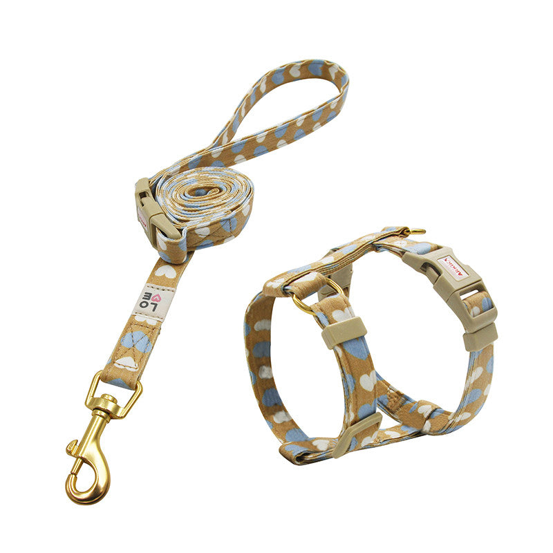 Cat And Dog Traction Rope British Short Cloth - Minihomy