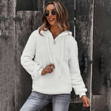 Casual Women's Warm Loose Solid Color Sweater - Minihomy