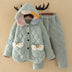 Children's Three-Layer Quilted Padded Pajama Suit - Minihomy