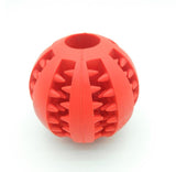 Pet Slow Feeder Dog Toy Cute Funny Rubber Dog Ball Toy - Minihomy