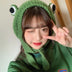 Big eyes frog woolen hat - Minihomy