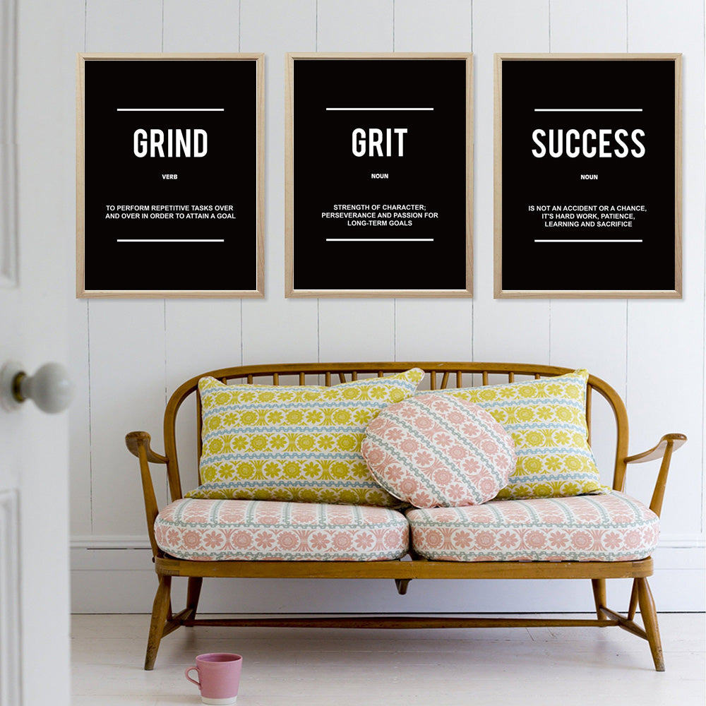 Wall Art: Inspirational Quotes for Office Decor