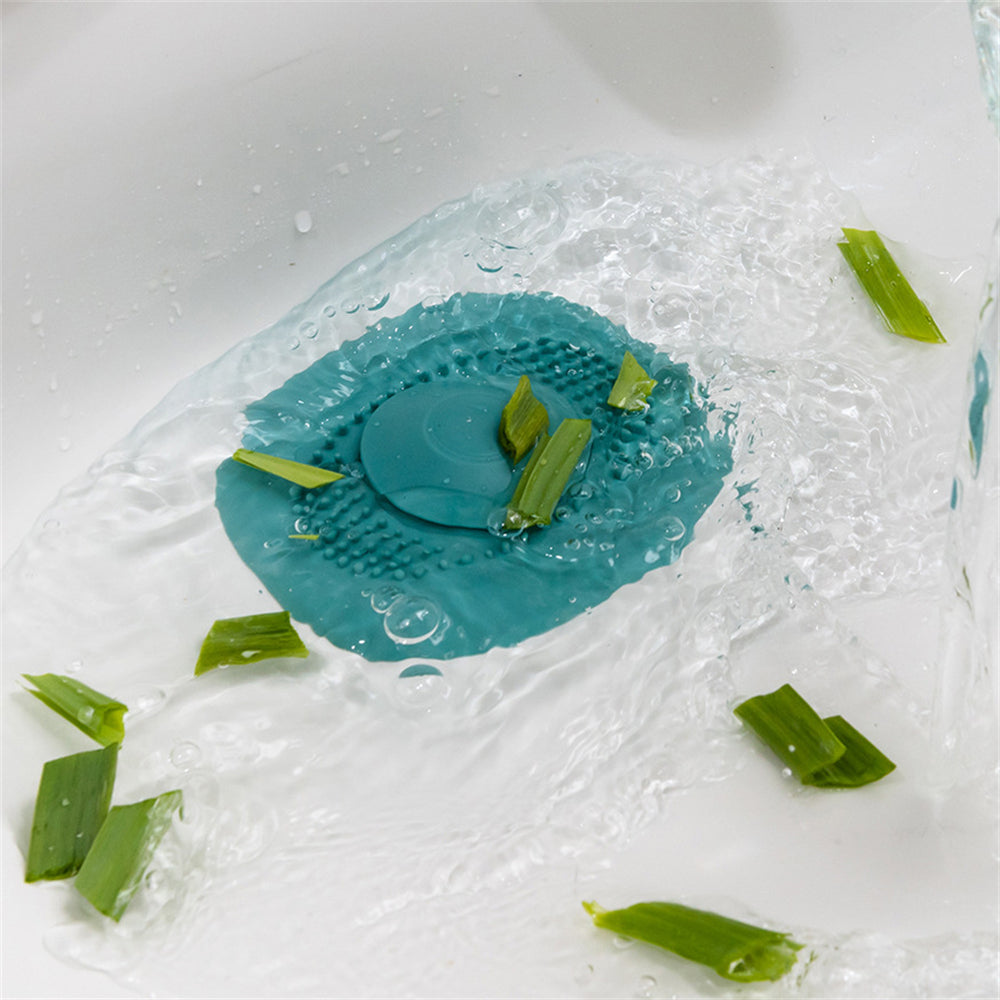 Bathroom Washbasin Drain Hair Catcher Kitchen Sewer Nausea Deodorant Cover Seal Insect-proof Sink Floor Drain Cover - Minihomy