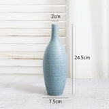 Ceramic Vase Desk Hydroponic Vase Home Decoration - Minihomy