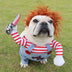 Adjustable Halloween Pet Costume - Dress Up Your Dog in Spooky Cosplay Attire - Minihomy