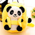 Cartoon panda plush children's school bag - Minihomy