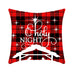 Merry Christmas Cushion Cover Sofa Pillow Cover Home Decor Pillowcase Christmas Decoration - Minihomy