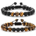 Tiger eye couple bracelets