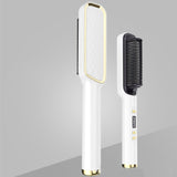 Anti-scalding Ceramic Hair Curler Straightening Heating Combs Heated Hair - Minihomy