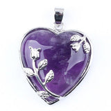 Lovers' Love Gift Natural Amethyst Crystal - Minihomy