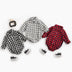 Infant Clothing Autumn and Winter Plaid Baby Boy Romper - Minihomy