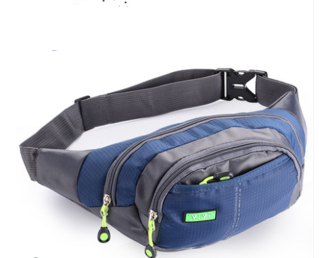 Sports multi-function waterproof pockets unisex chest bag